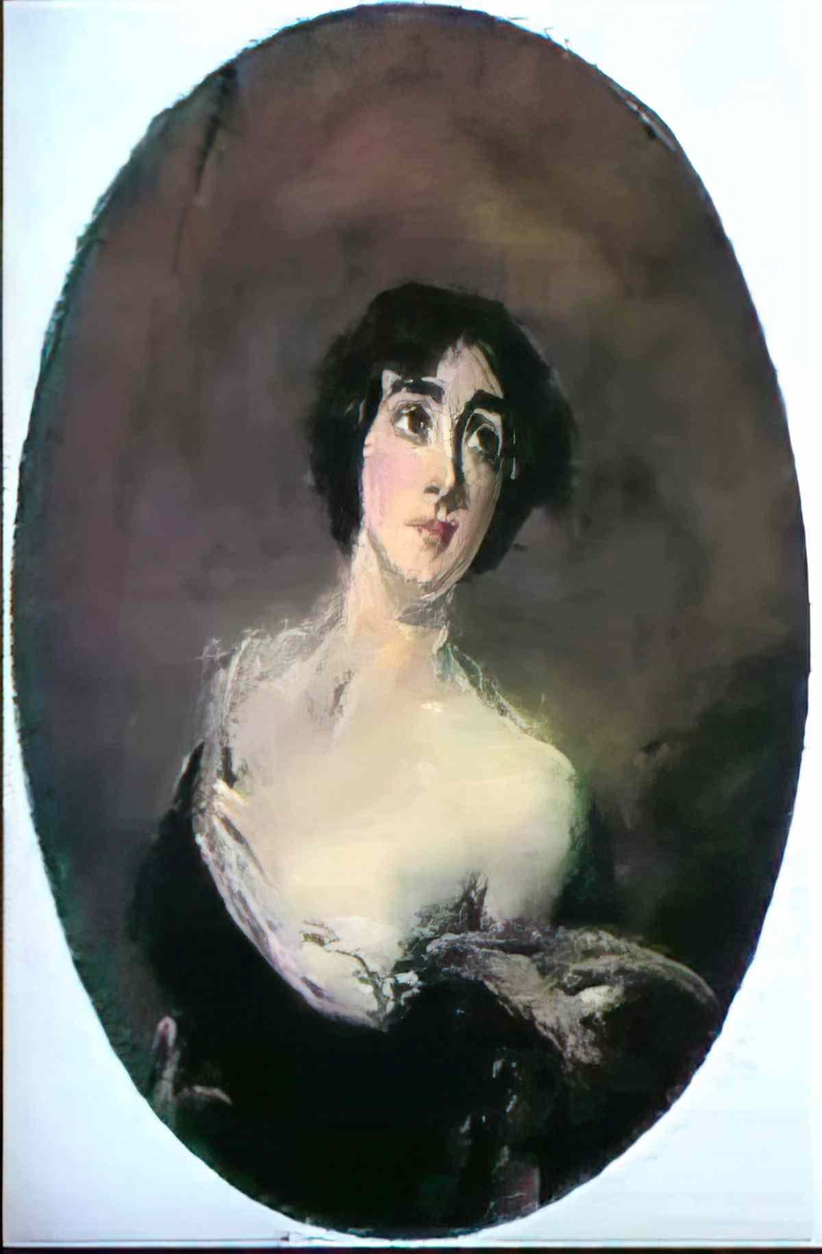 Giovanni Boldini ritratto di giovane donna 2 Art A4 Photo Print
