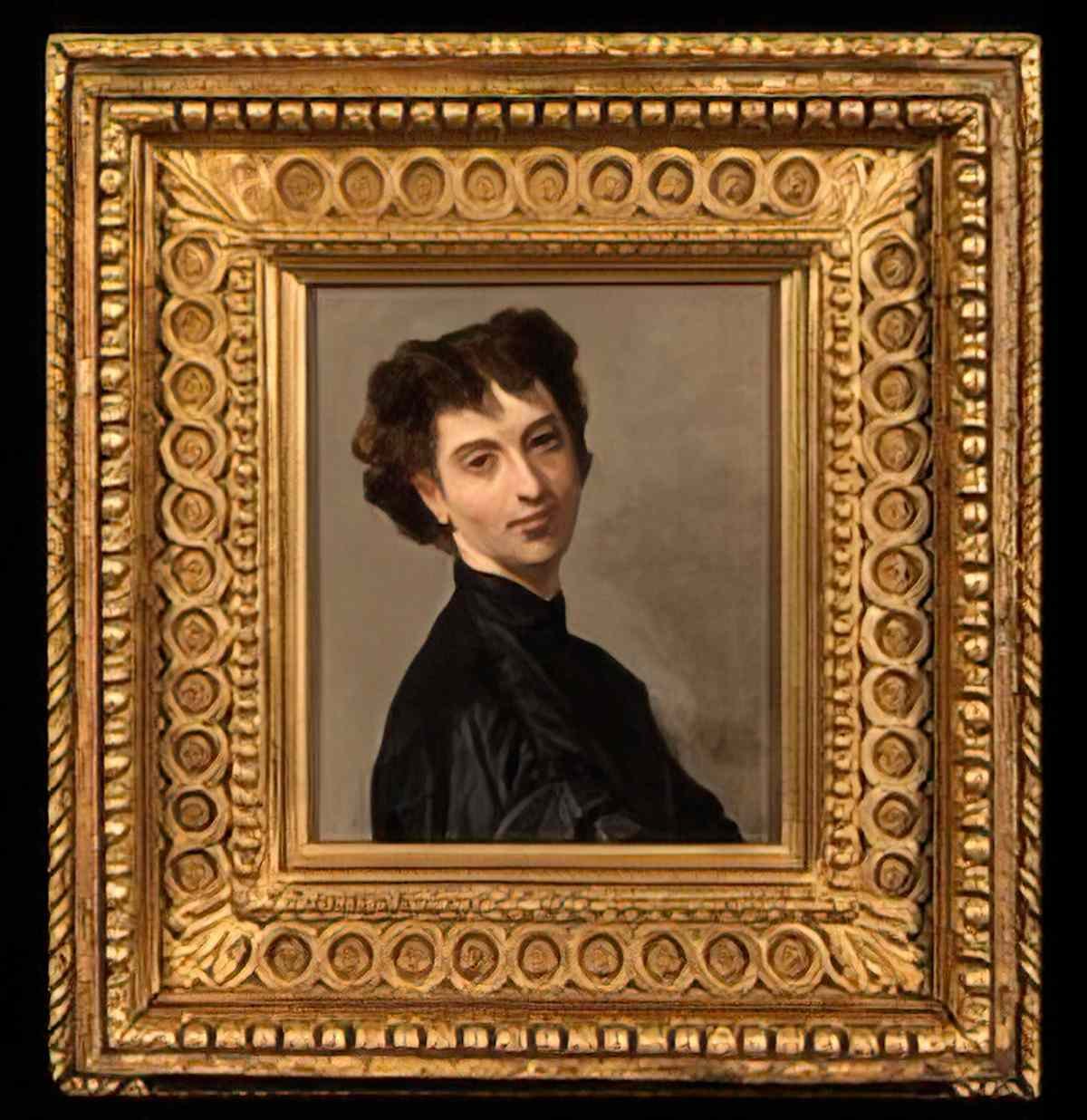 Giovanni Boldini ritratto di giovane signora Art A4 Photo Print