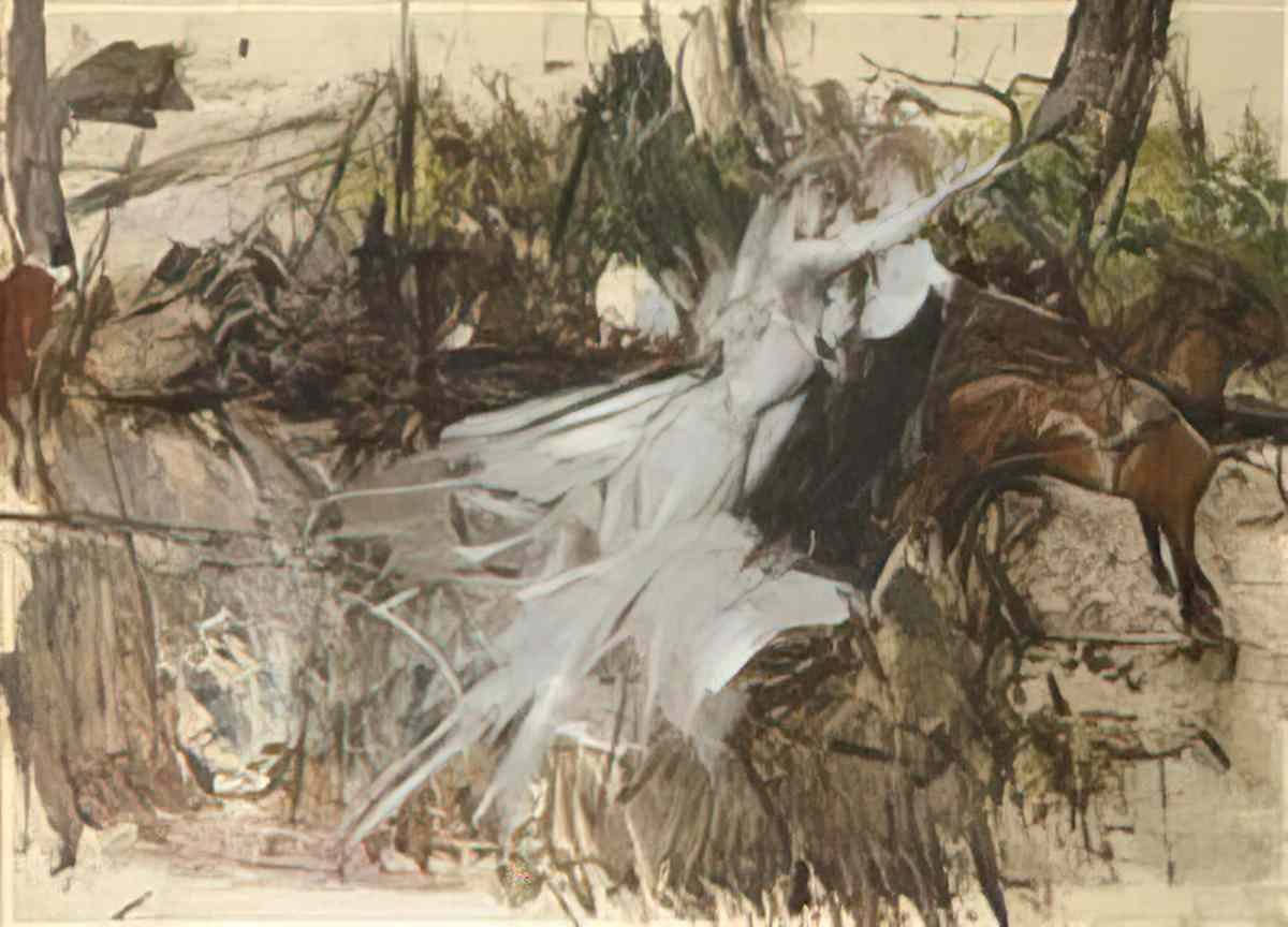 Giovanni Boldini sogno di una notte di mezza estate a midsummer nigh Art A4 Photo Print