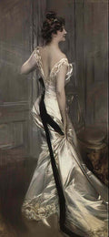 Giovanni Boldini portrait of mlle. de gillespie la dame de biarritz Art A4 Photo Print