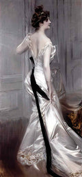 Giovanni Boldini portrait of mrs. howard johnston 1 Art A4 Photo Print