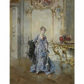 Giovanni Boldini the last glance in the mirror Art A4 Photo Print