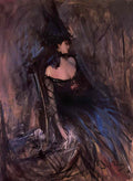 Giovanni Boldini portrait of grace king connelly Art A4 Photo Print