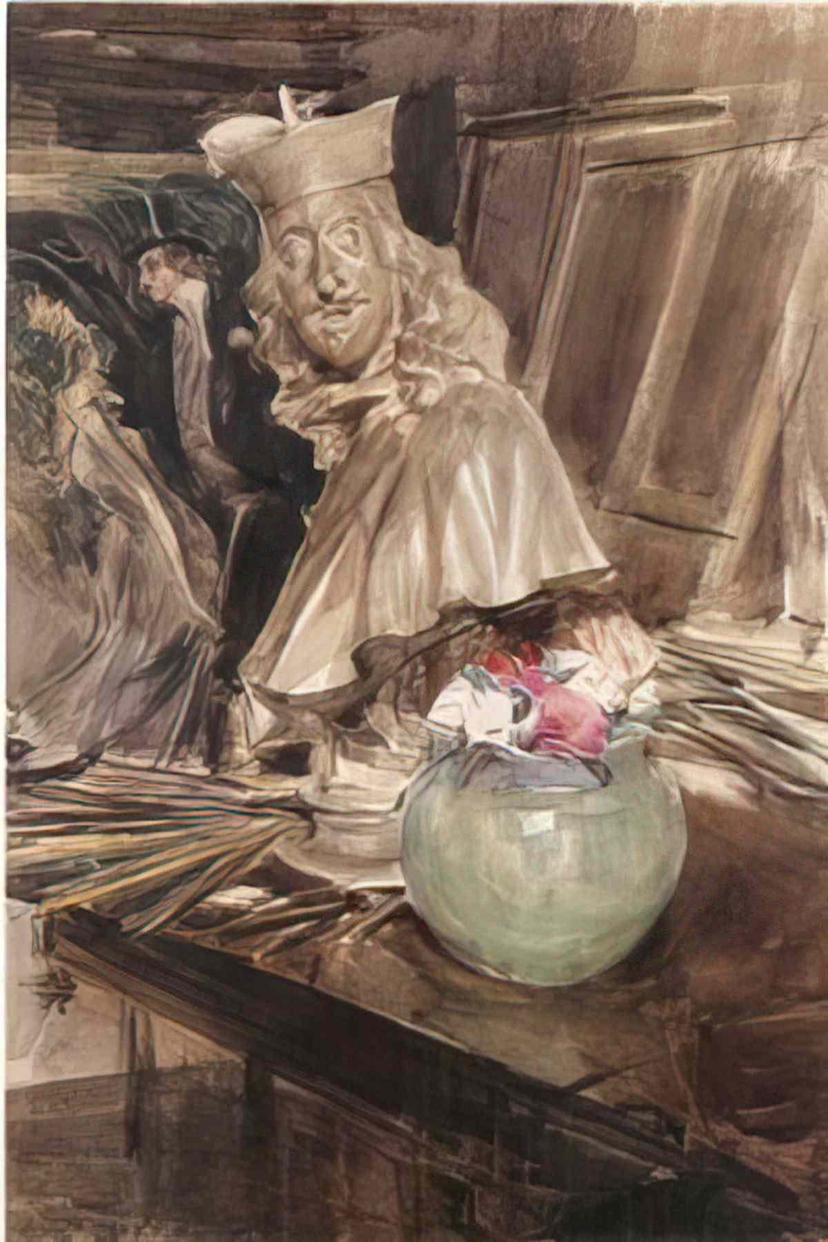 Giovanni Boldini un coin de latelier du boulevard berthier Art A4 Photo Print