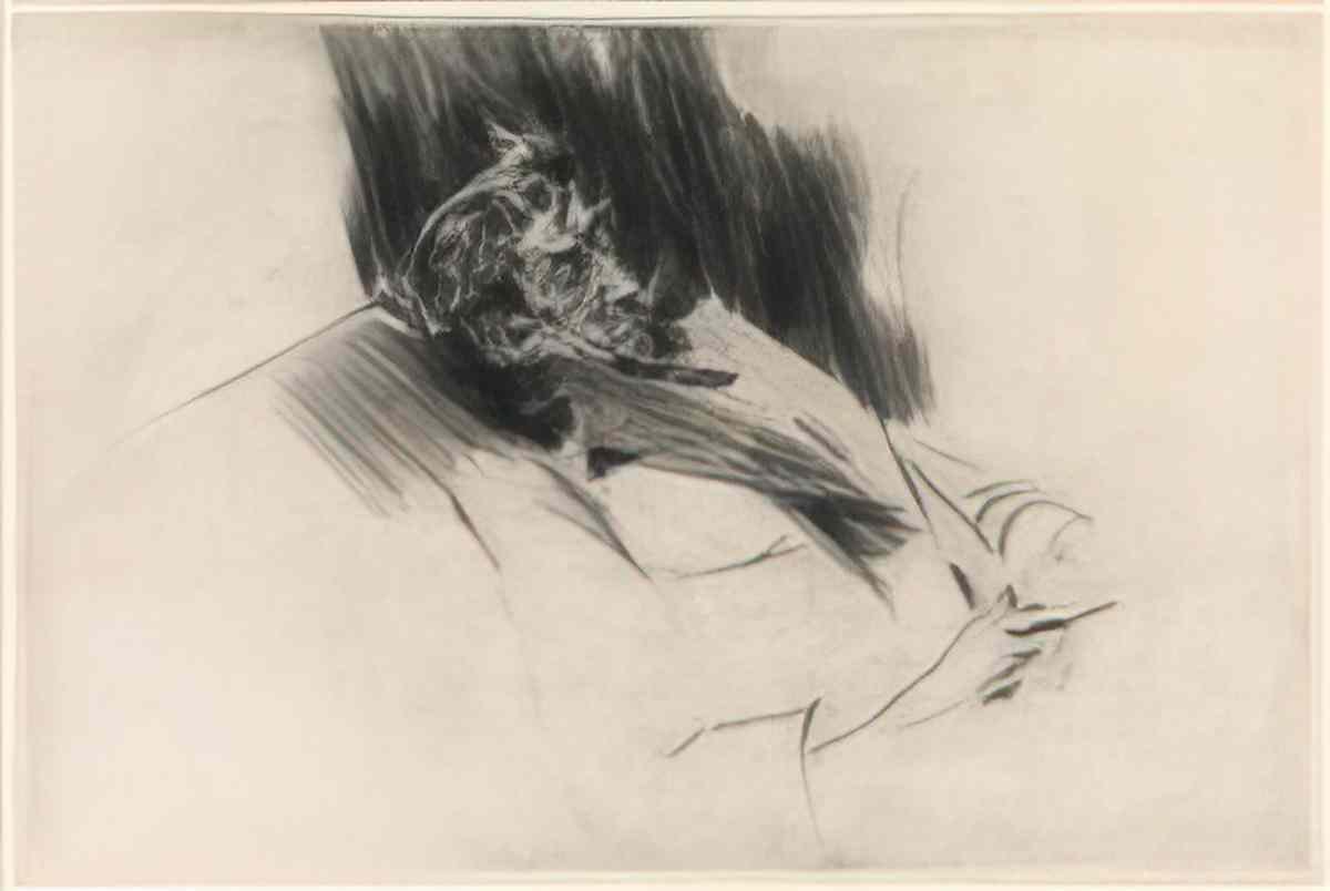 Giovanni Boldini ritratto di donna Art A4 Photo Print