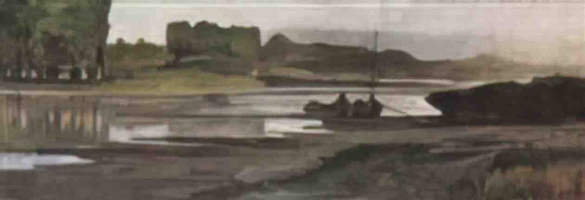 Giovanni Fattori l arno presso bellariva 1870 Art A4 Photo Print