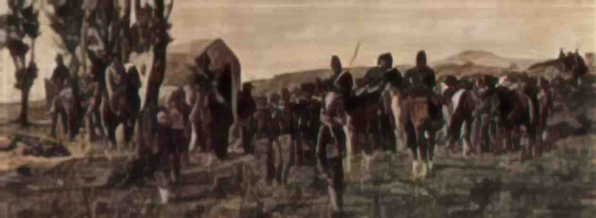 Giovanni Fattori prince amadeo feritio at custoza 1870 Art A4 Photo Print