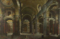 Giovanni Paolo Panini Rome The Interior of St Peters A4 Photo Print