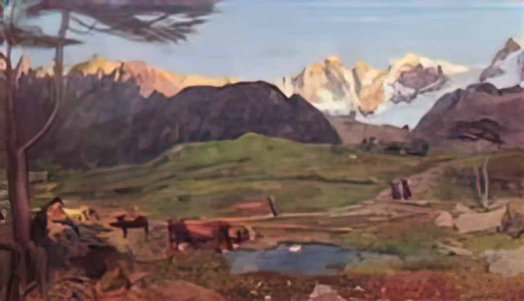 Giovanni Segantini giovanni segantini 003 Art A4 Photo Print UK