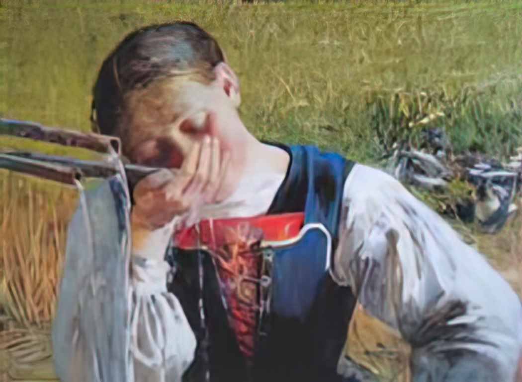 Giovanni Segantini segantini b nderin am brunnen 1887 Art A4 Photo Print UK