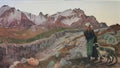 Giovanni Segantini segantini le due madri Art A4 Photo Print UK