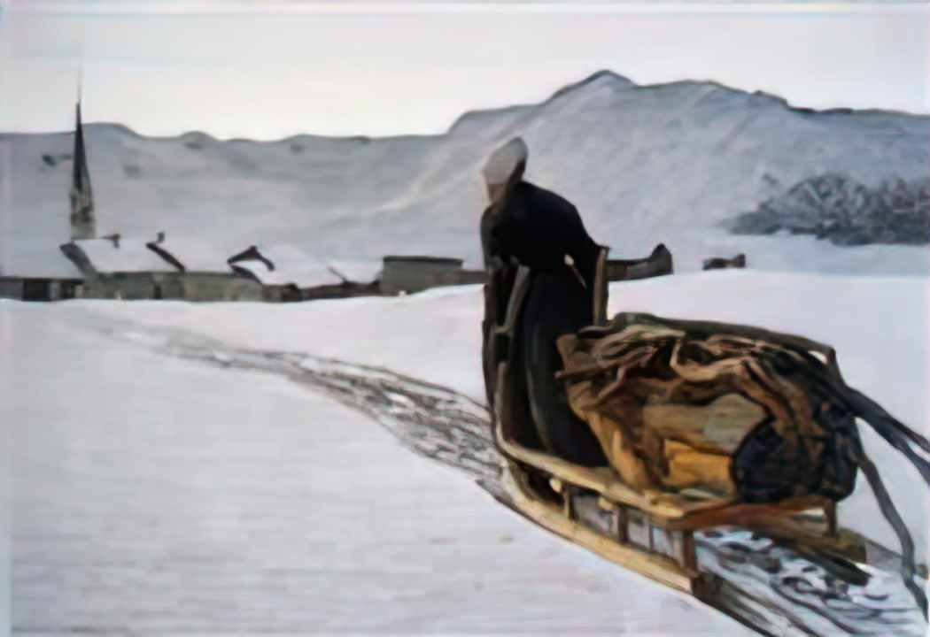 Giovanni Segantini segantini r ckkehr vom wald 1890 Art A4 Photo Print UK