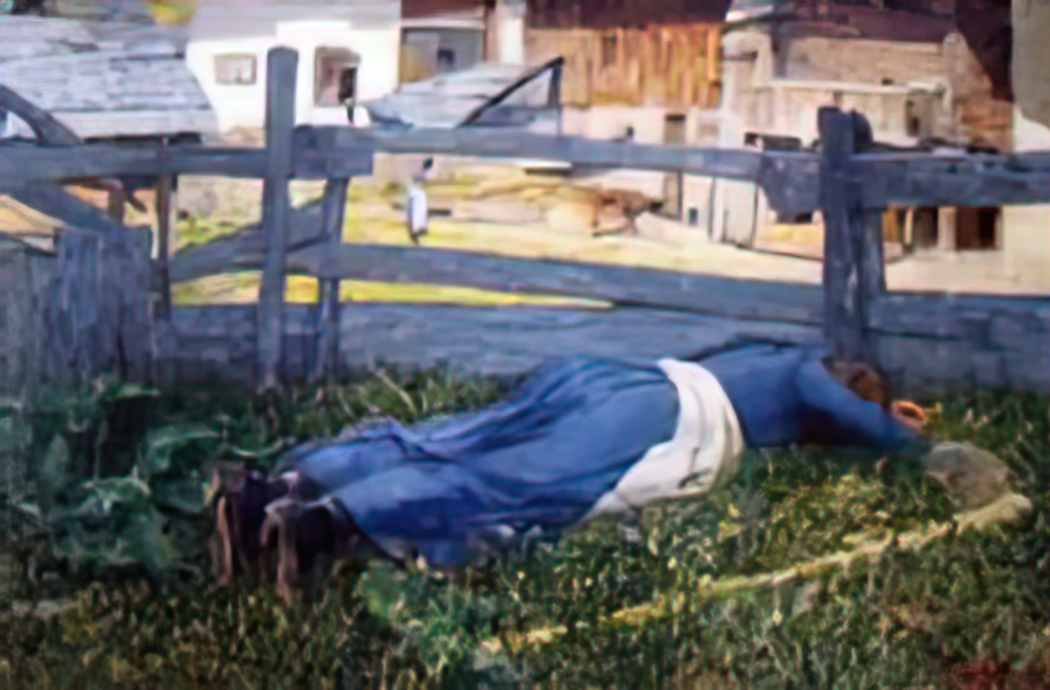 Giovanni Segantini segantini ruhe im schatten 1892 Art A4 Photo Print
