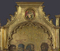 Giovanni dal Ponte Saint Michael Roundel above Left Panel A4 Photo Print