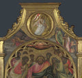 Giovanni dal Ponte The Descent into Limbo Roundel above Centre Panel A4 Photo Print