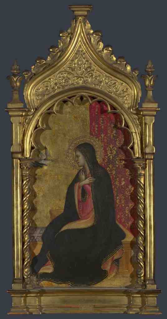 Giovanni dal Ponte The Virgin Annunciate Right Pinnacle A4 Photo Print
