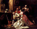 Giraud Eugene Pierre Francois Making Crepes A4 Photo Print