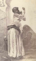 Giraud Pierre Francois Eugene Une Danseuse De Cairo A4 Photo Print