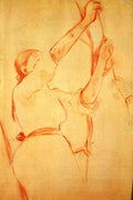 Girl Picking Cherries Morisot A4 Photo Print