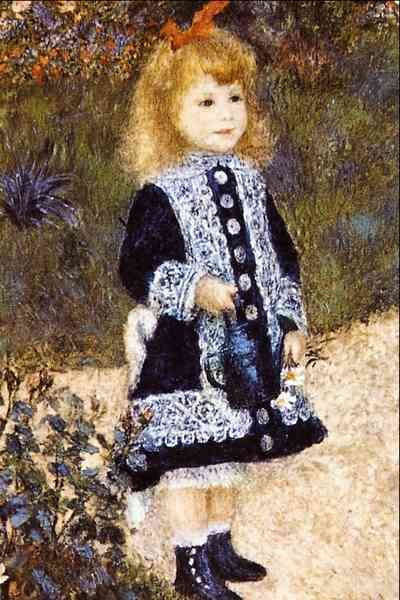 Girl with the Watering Can by Renoir A4 Photo Print