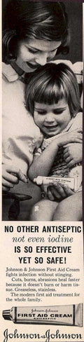 Girls Cream Jnj Vintage Retro Advert Ads A4 Photo Print