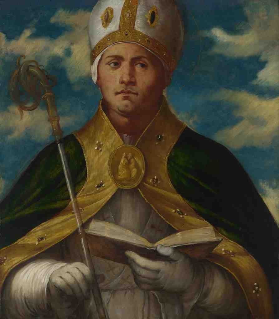 Girolamo Romanino Saint Gaudioso A4 Photo Print