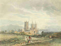 Girtin Thomas 1775 1802 59 1921 Lincoln Cathedral A4 Photo Print