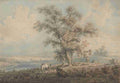Girtin Thomas 1775 1802 London from Highgate Hill 1792 Vintage A4 Photo Print