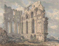 Girtin Thomas 1775 1802 Tynemouth Priory Northumberland c1793 A4 Photo Print