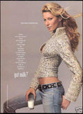 Gisele Milk Bones Vintage Retro Advert Ads A4 Photo Print