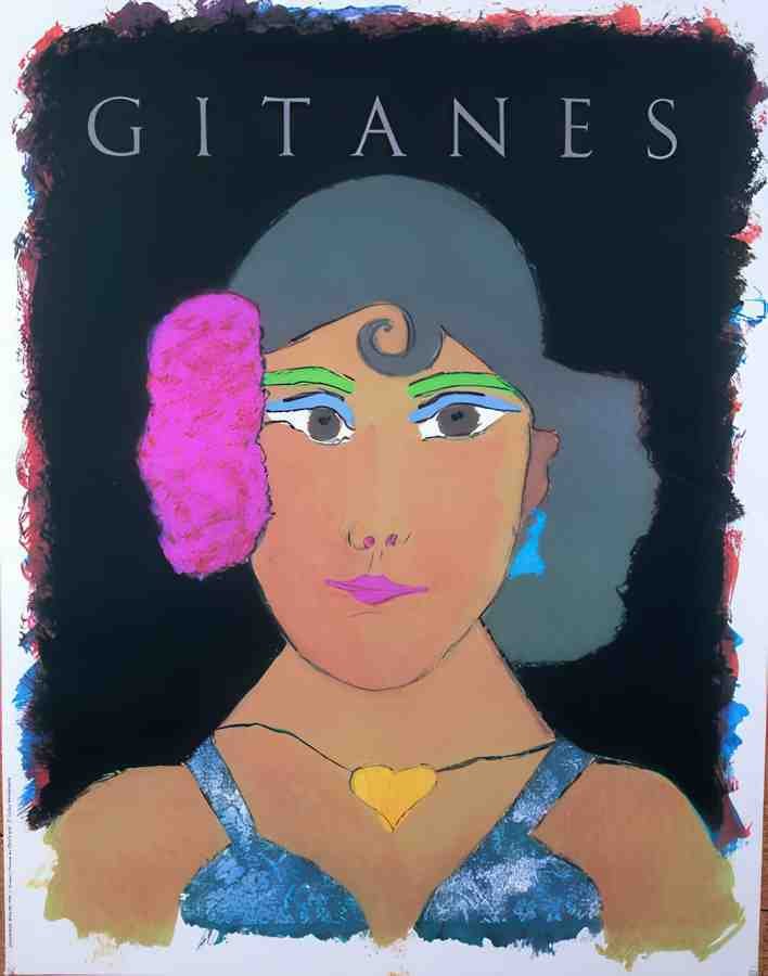 GitanesFlapperGirl Vintage Advert A4 Photo Print