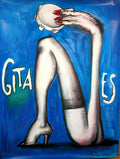 GitanesFrancois Advert A4 Photo Print