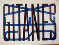 GitanesLetters Vintage Advert A4 Photo Print
