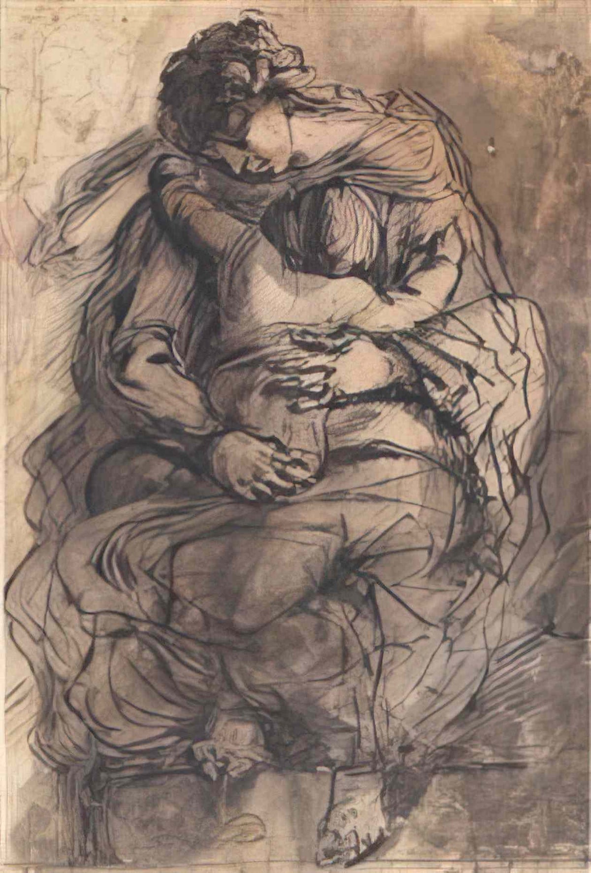 Giulio Cesare Procaccini virgin and child met 12 56 9 Art A4 Photo Print