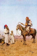 Giulio Rosati Rencontre Dans Le Desert A4 Photo Print