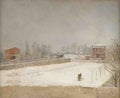 Giuseppe De Nittis Winter Landscape A4 Photo Print