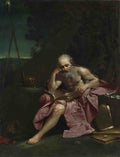 Giuseppe Maria Crespi Saint Jerome in the Desert A4 Photo Print