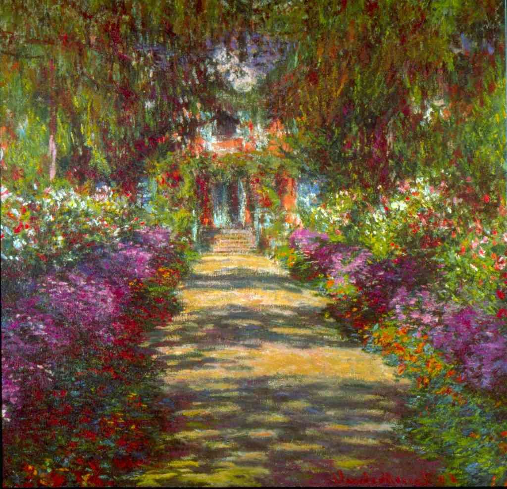 Giverny Monet Impressionism A4 Photo Print