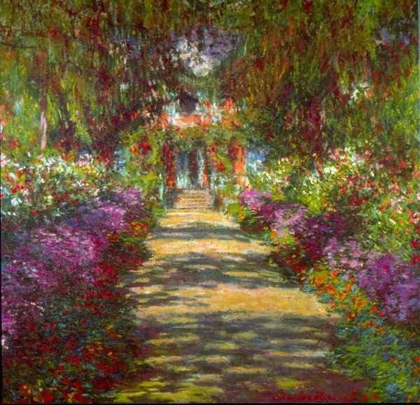 Giverny by Monet Impressionism A4 Photo Print