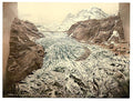 Glacier Garden II Lucerne Vintage A4 Photo Print