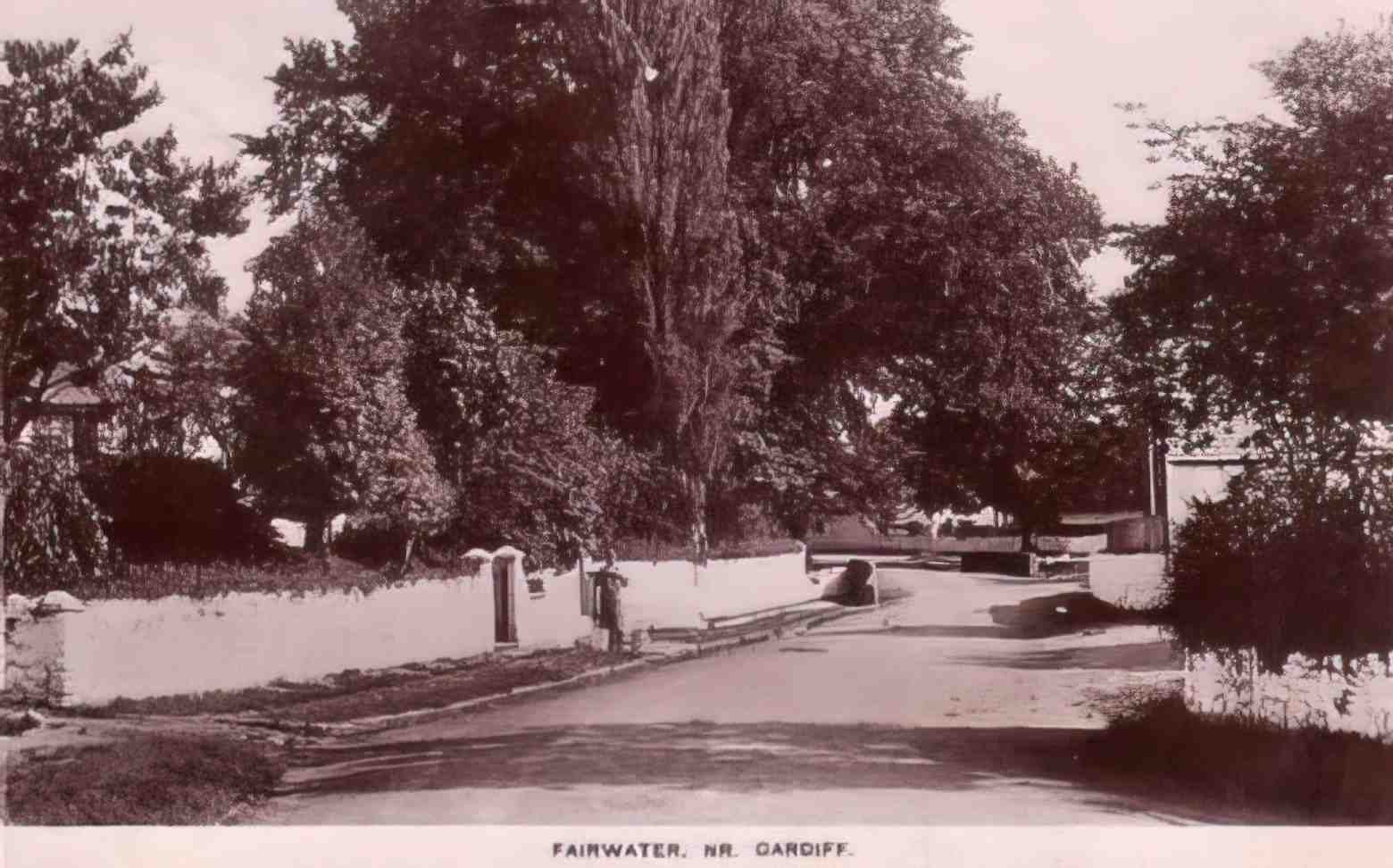 Glamorganshire Cardiff Fairwater 1910s Vintage A4 Photo Print