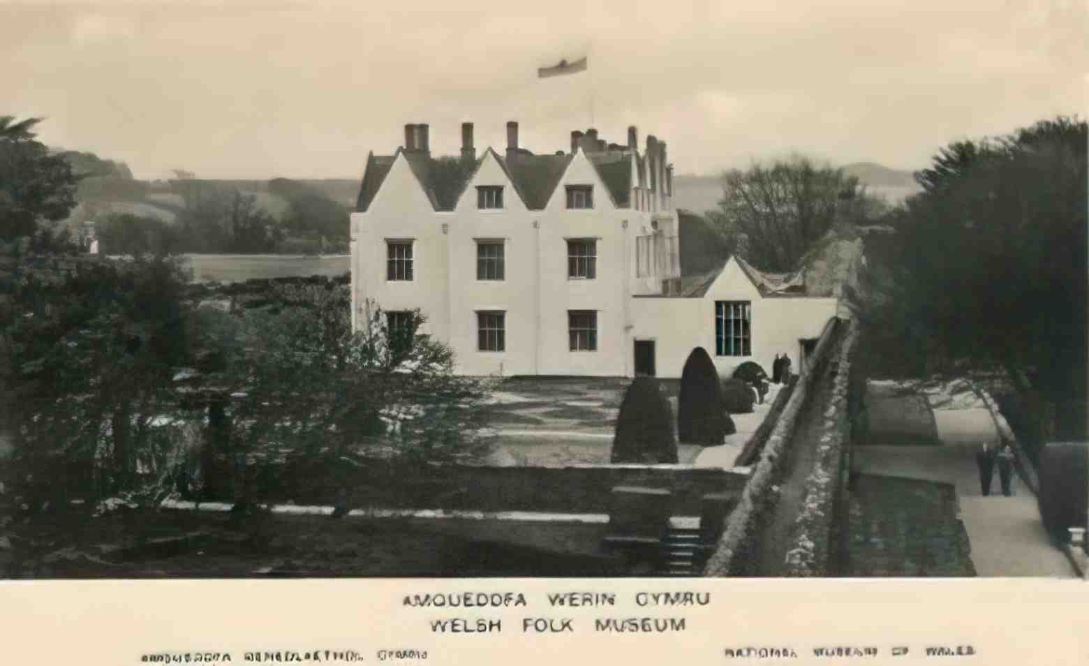 Glamorganshire Cardiff St Fagans Folk Museum Vintage A4 Photo Print