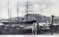 Glamorganshire Cardiff The Docks 1910s Vintage A4 Photo Print