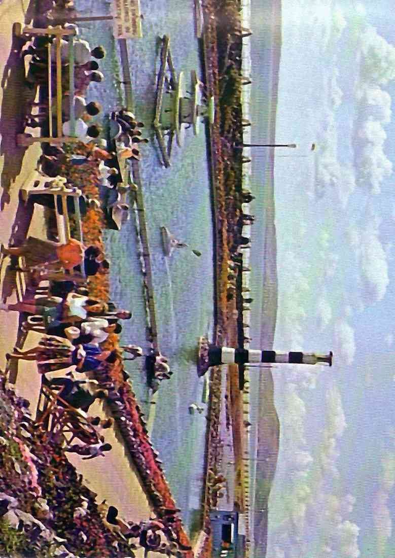 Glamorganshire Port Talbot Boating Lake vintage old A4 Photo Print