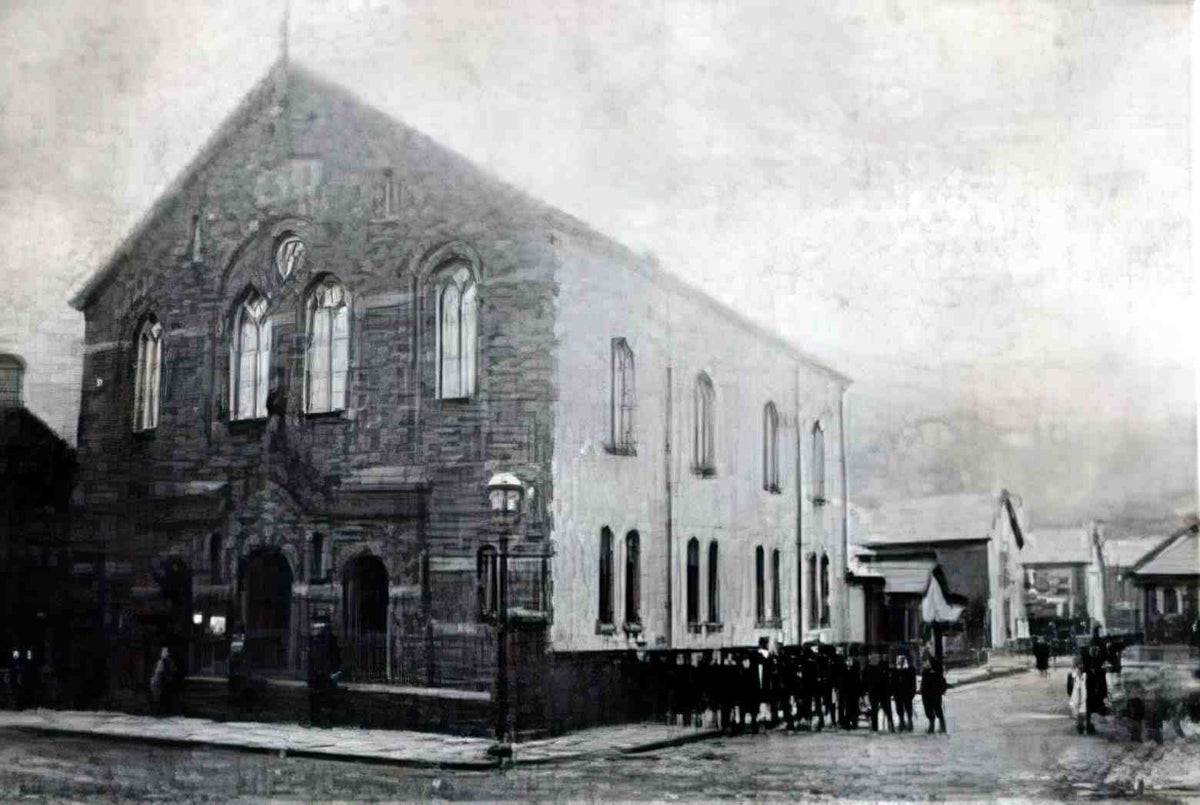 Glamorganshire Rhondda Trehafod Bethel Chapel Vintage A4 Photo Print