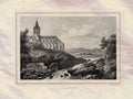 Glasgow Lanarkshire Scotland Pernot 1827 2 Vintage A4 Photo Print