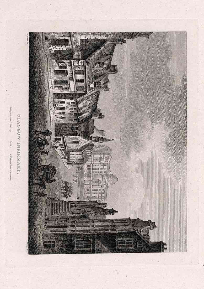 Glasgow Royal Infirmary Hospital Fittler Nattes 1804 A4 Photo Print