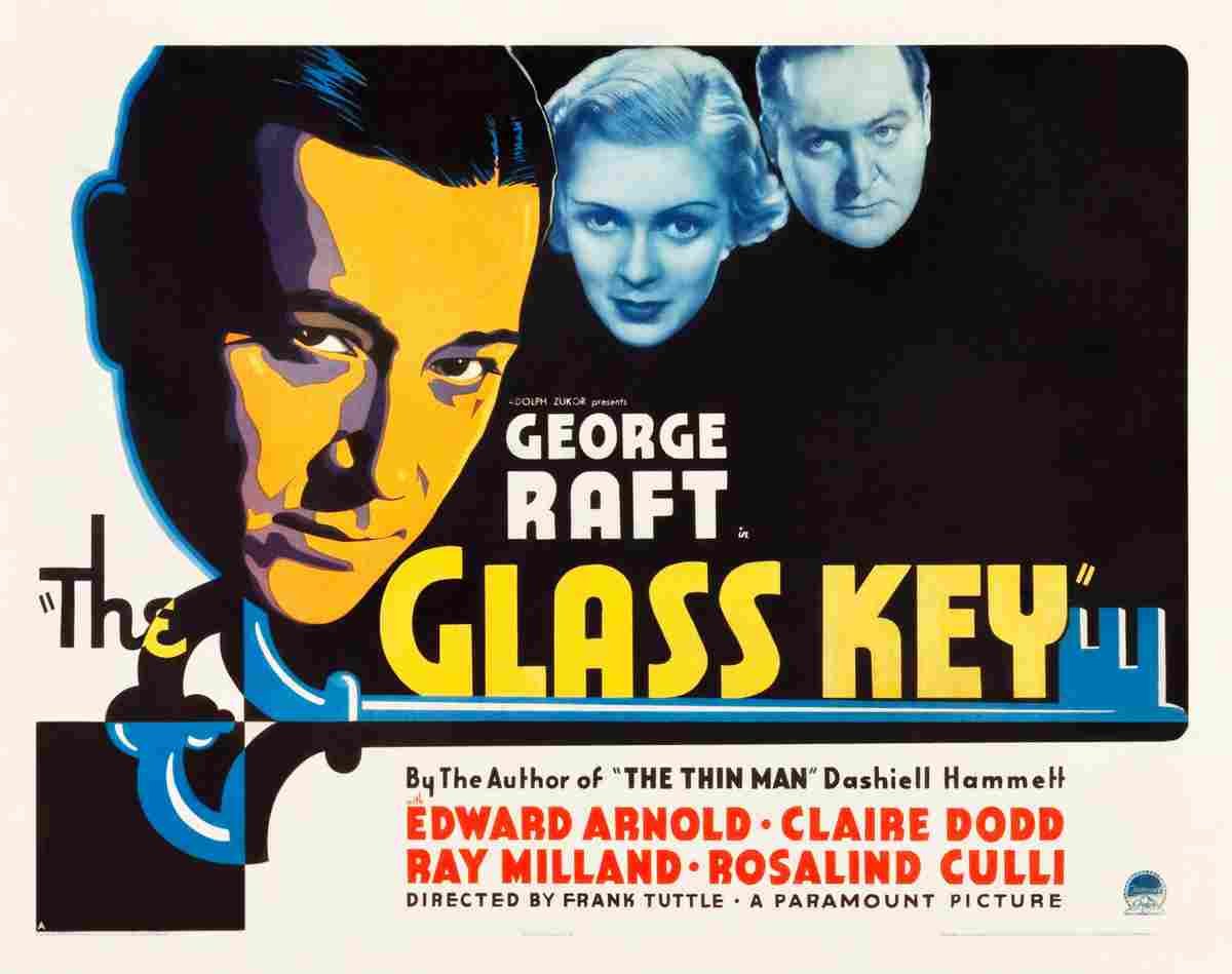 Glass Key The 1935 01  film star poster A4 Photo Print