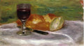 Glass Of Wine 1908 A4 Photo Print