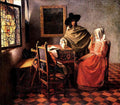 Glass Of Wine Vermeer A4 Photo Print
